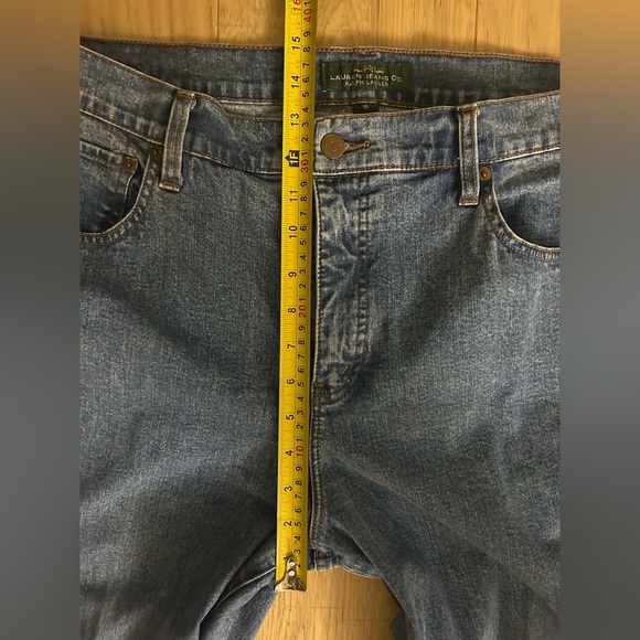 Lauren Ralph Lauren LRL Jeans Co. Classic Straight Leg Denim Jeans - Picture 9 of 9